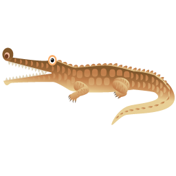 Иконка с крокодилом